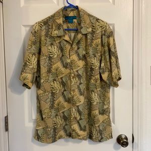 Men’s Hawaiian shirt 100% silk